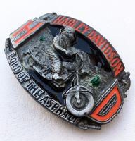 Vintage 1992 - Boucle de ceinture Harley Davidson Lord of Asphalt