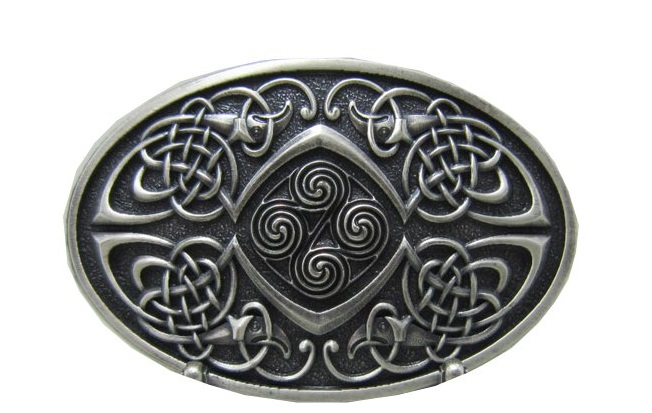 Boucle De Ceinture Croix Celtique - Neuf Sans Étiquette, Style Viking