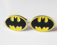 Boutons de manchette Batman noir/jaune