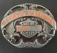 Vintage 1991 - Boucle de ceinture Harley Davidson Motorcycles