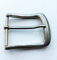 Boucle de ceinture classique 51 finition nickel satiné