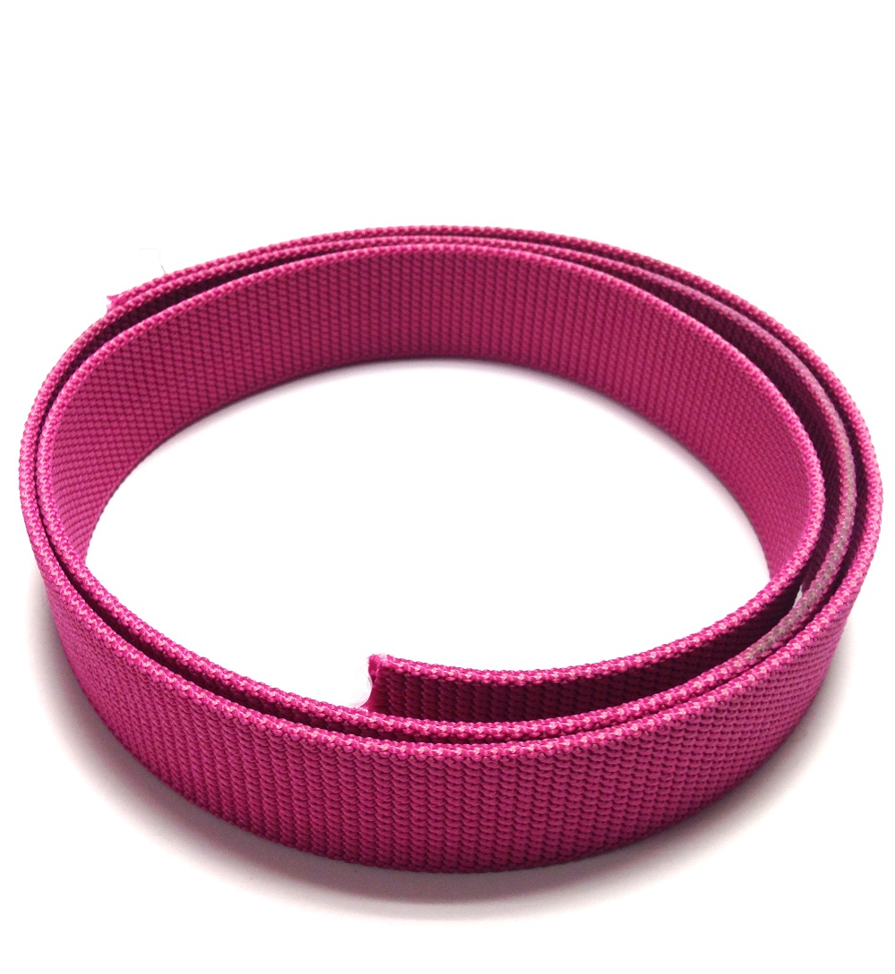 C21H - Ceinture sangle rose pour boucle