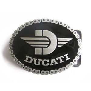 Boucle de ceinture Biker Ducati Noir