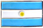 Boucle de ceinture Drapeau Argentine