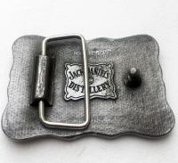 Vintage 1990s - Boucle de ce ceinture jack daniel's rich mellow