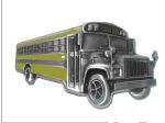 Boucle de ceinture school bus