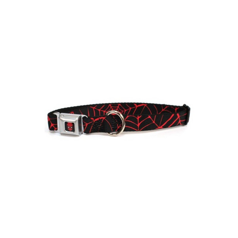 Collier pour chien Spiderman toile d'araignée