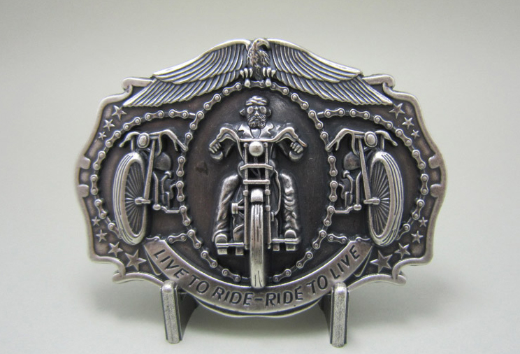 50er Rockabilly Boucle Biker, Rock `N Rouler De Ceinture Hot Rod Aigle