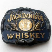 Vintage 1990s - Boucle de ce ceinture jack daniel's whisky
