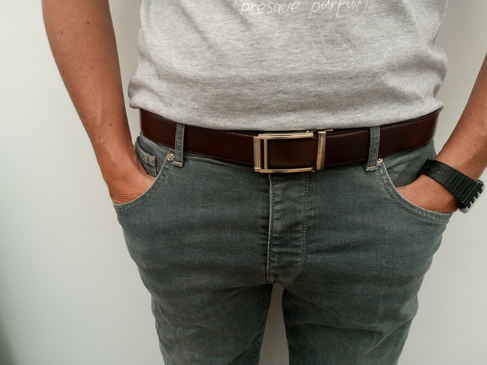 Ceinture cuir automatique