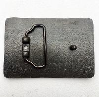 Boucle de ceinture Loups et lune