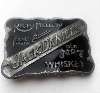 Vintage 1990s - Boucle de ce ceinture jack daniel's rich mellow