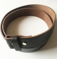 C04 - Ceinture marron en cuir pour boucles de ceinture