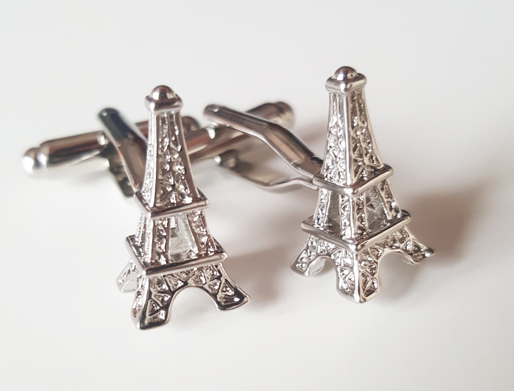 Boutons de manchette Tour Eiffel