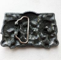 Boucle de ceinture Trois Têtes de mort 