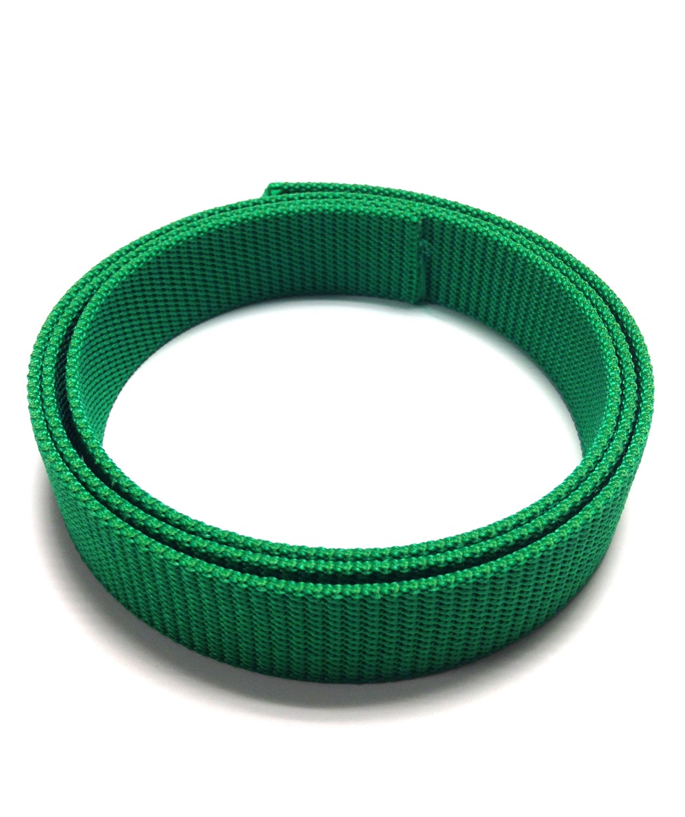 C21F - Ceinture sangle verte pour boucle