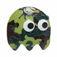 Boucle de ceinture Pac Man Fantôme Camouflage