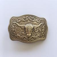 Boucle de ceinture laiton massif Longhorn
