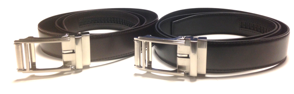 Ceinture cuir noir ULTRA + Ceinture cuir marron ULTRA