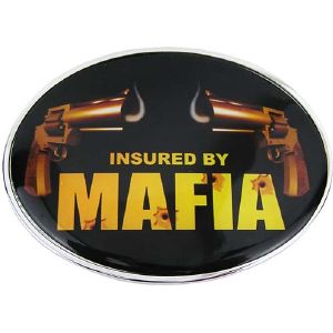 Boucle de ceinture Gun Mafia insured