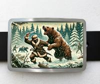 Boucle de ceinture Ours attaque