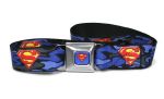 Ceinture Licence Superman camouflage bleu