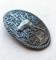 Boucle de ceinture Western Longhorn original design