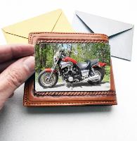 13- Carte métal portefeuille personnalisée Moto, voiture. Insert portefeuille, carte métal,