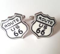 Boutons de manchette Route 66