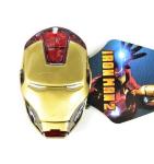 Boucle de ceinture Iron Man 3D gold