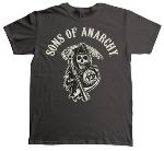 T-Shirt Sons of Anarchy chocolat