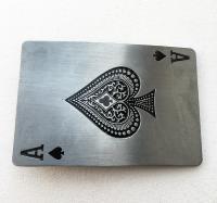 Boucle de ceinture pour cartes de poker Royal Flush avec briquet/boucl –