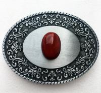 Boucle de ceinture Pierre ovale Jaspe