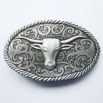 Boucle de ceinture Western Longhorn original design