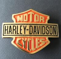 Vintage 1991- Boucle de ceinture Harley Davidson Motorcycles