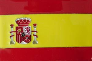 Boucle de ceinture Drapeau Espagne