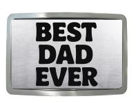 Boucle de ceinture message Best Dad ever