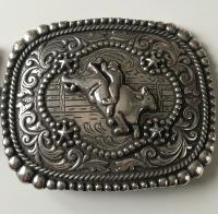 Boucle de ceinture Wrangler western rodéo