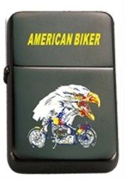 Briquet American biker et aigle