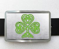 Boucle de ceinture Celtique trêfle