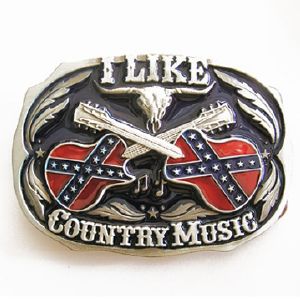 Boucle de ceinture I like Country 