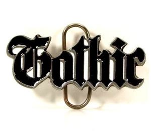 Boucle de ceinture Gothic