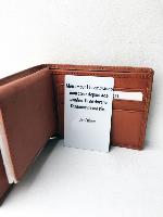 13 - Carte métal portefeuille personnalisée, personnalisation carte portefeuille