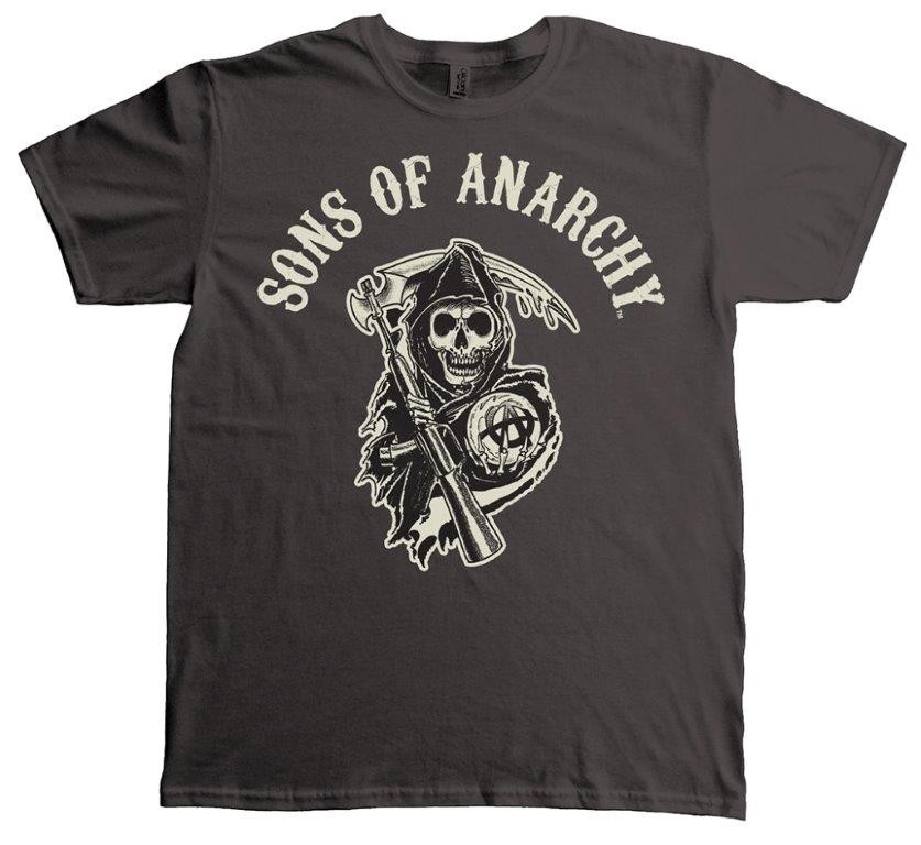 T-Shirt Sons of Anarchy chocolat