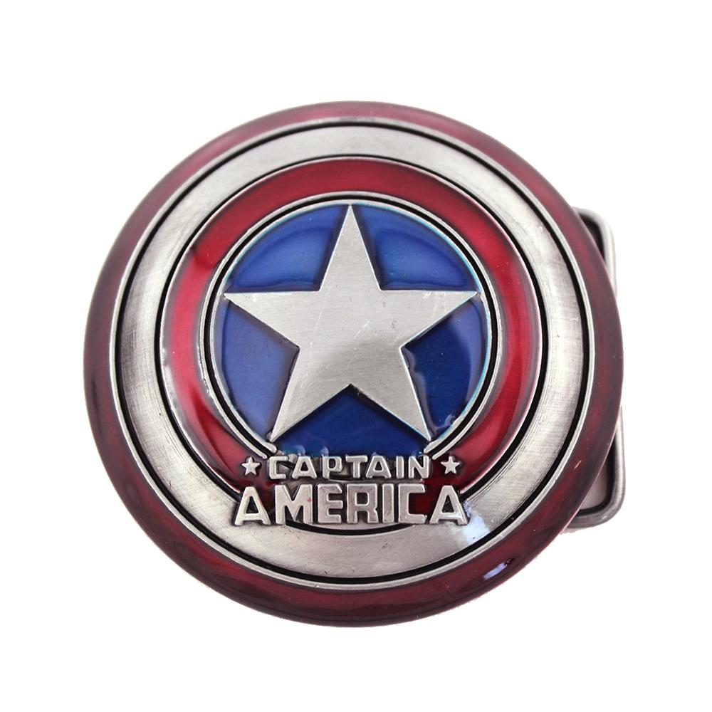 Boucle de ceinture Capitaine America Bouclier logo