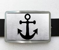 Boucle de ceinture Ancre marine, bateau